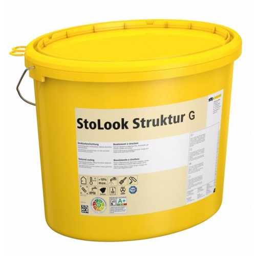 Структурная краска с наполнителем StoLook Struktur