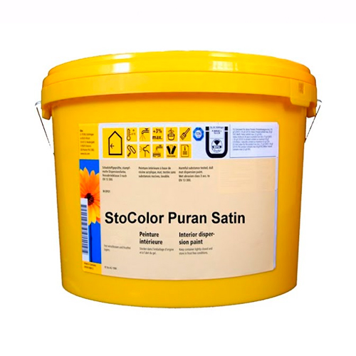 Cертифицированная сверхстойкая краска для медицинских учреждений StoColor Puran Satin