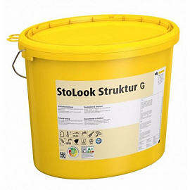 Структурная краска с наполнителем StoLook Struktur