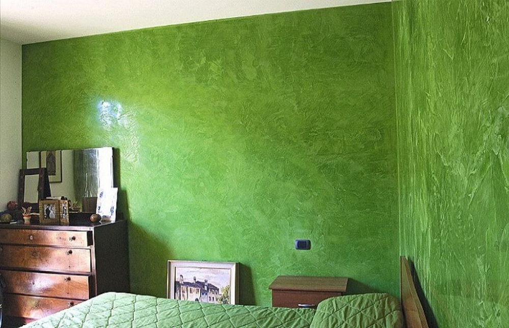 От одного только фото комнаты в зелёном цвете веет умиротворением и спокойствием