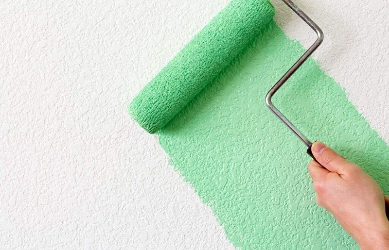 Оригинальная покраска стен в квартире — дешево и красиво: фото примеры покраски стен
