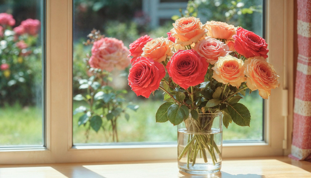 Подоконник может притягивать к себе взгляды