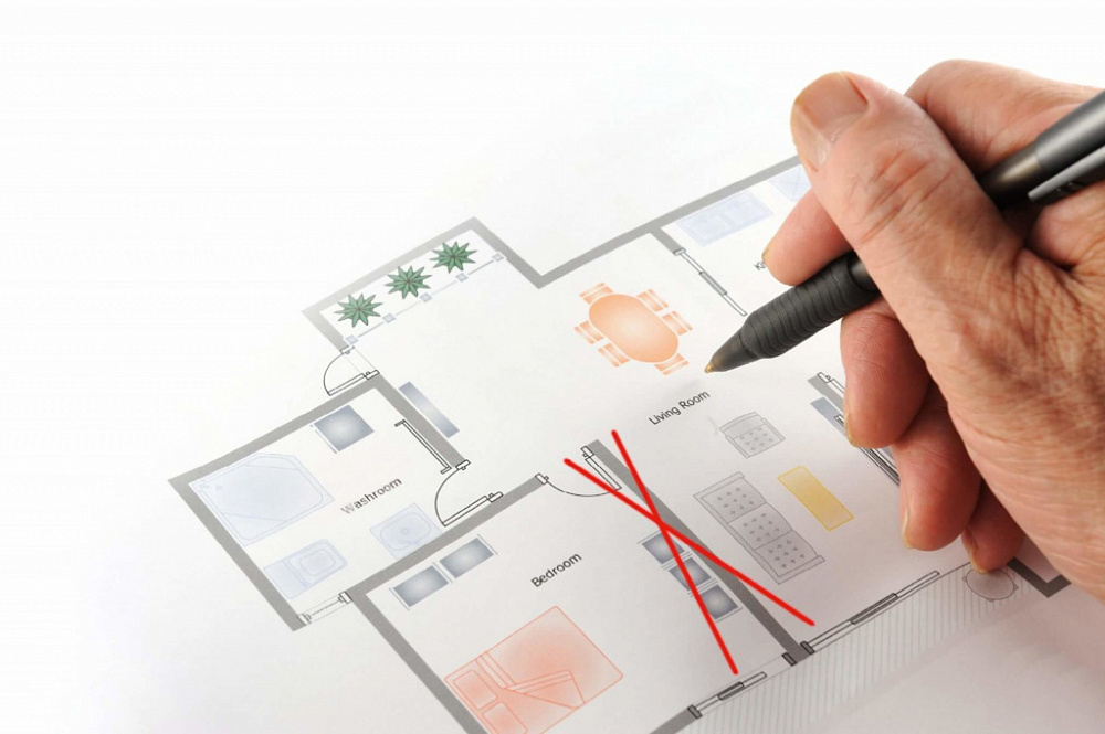 Перепланировка должна соответствовать требованиям закона и быть согласованной в БТИ
